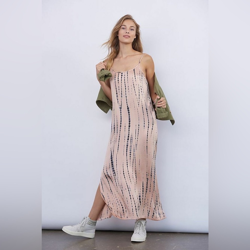 Anthropologie Norblack Norwhite Kyara slip dress Size L